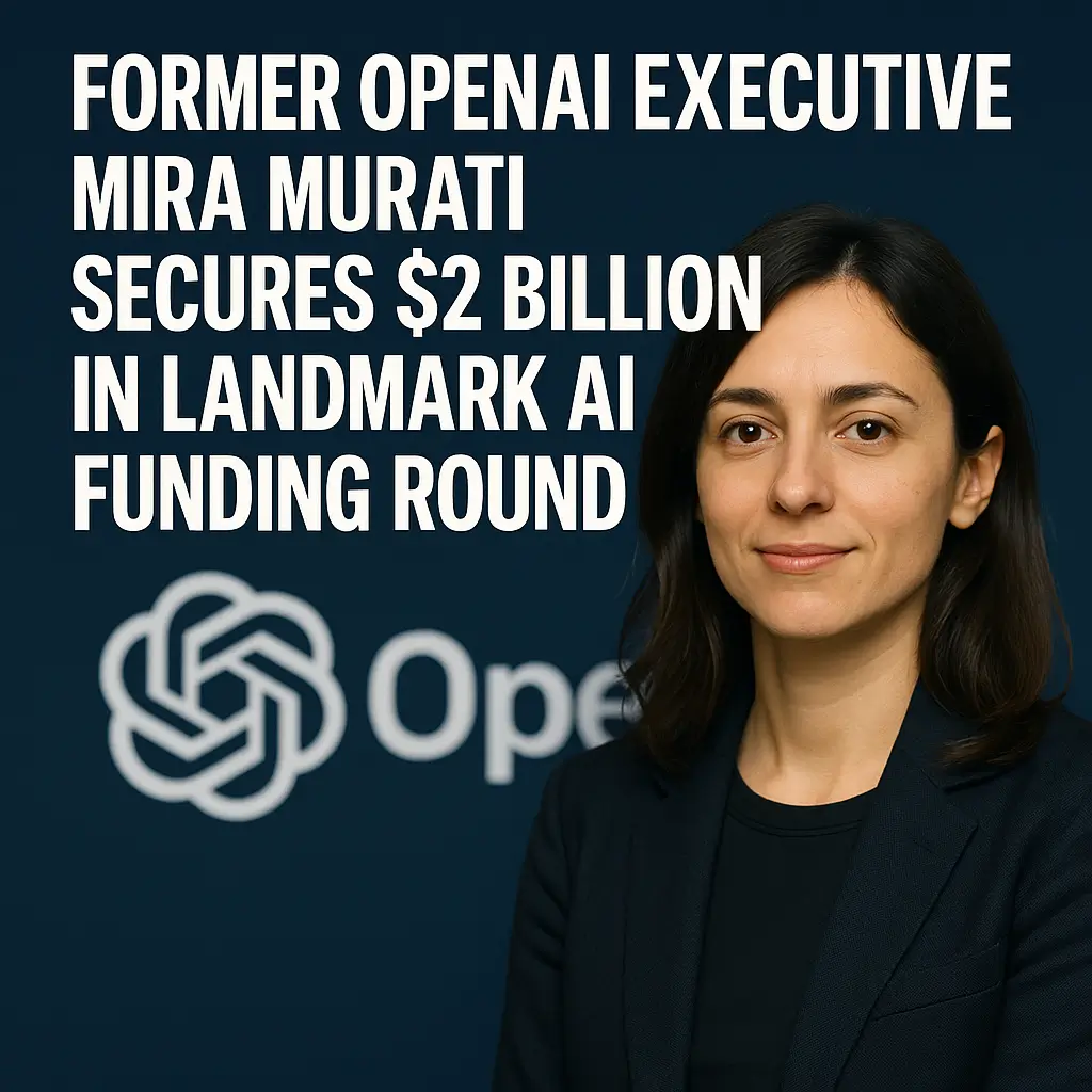 AI startup founded by former OpenAI Chief Technology Officer Mira Murati—has successfully closed a $2 billion Series A funding round, propelling the company to a $10 billion valuation