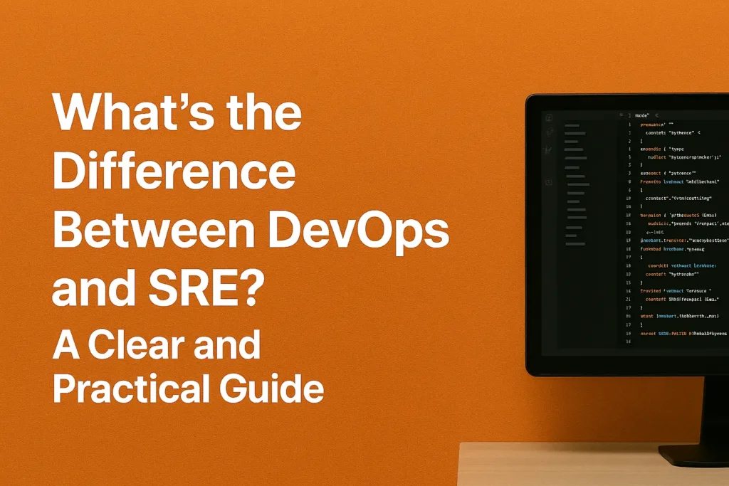difference between DevOps and SRE